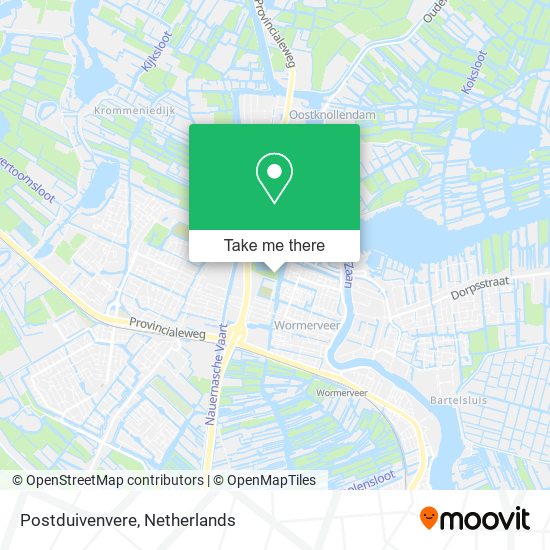 Postduivenvere map