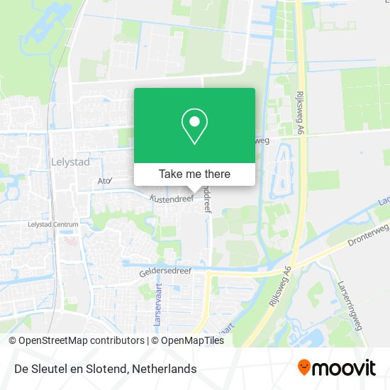 De Sleutel en Slotend map