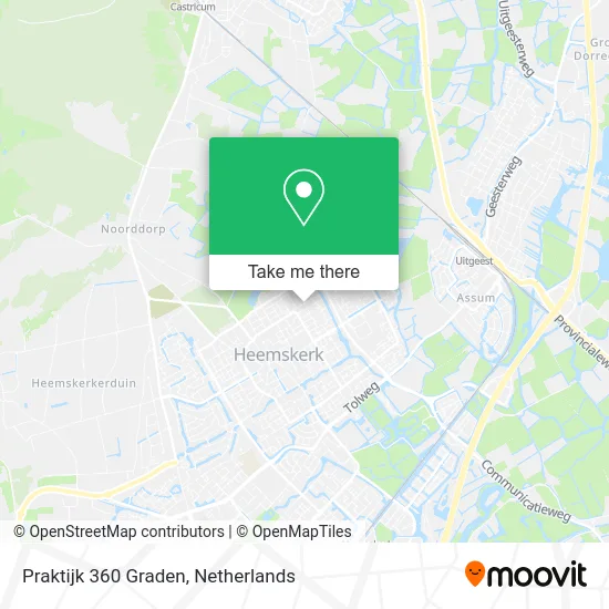 Praktijk 360 Graden map