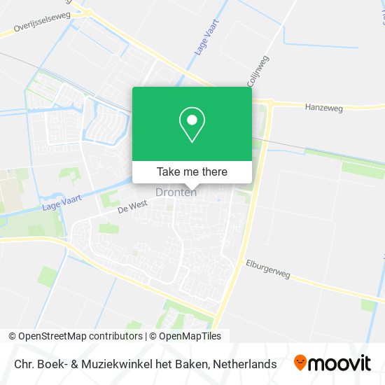 Chr. Boek- & Muziekwinkel het Baken map