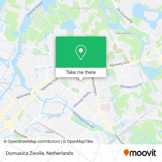 Domusica Zwolle map