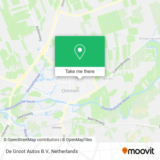 De Groot Autos B.V. map