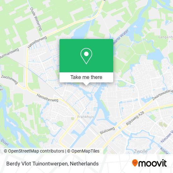 Berdy Vlot Tuinontwerpen map