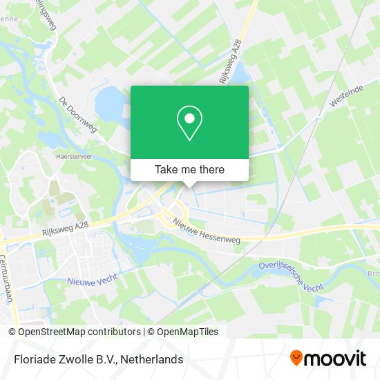 Floriade Zwolle B.V. map