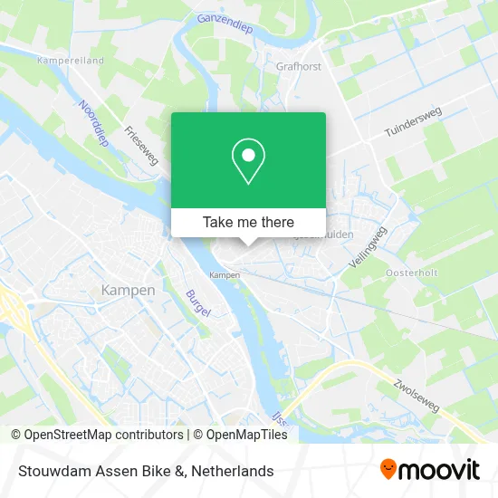Stouwdam Assen Bike & map