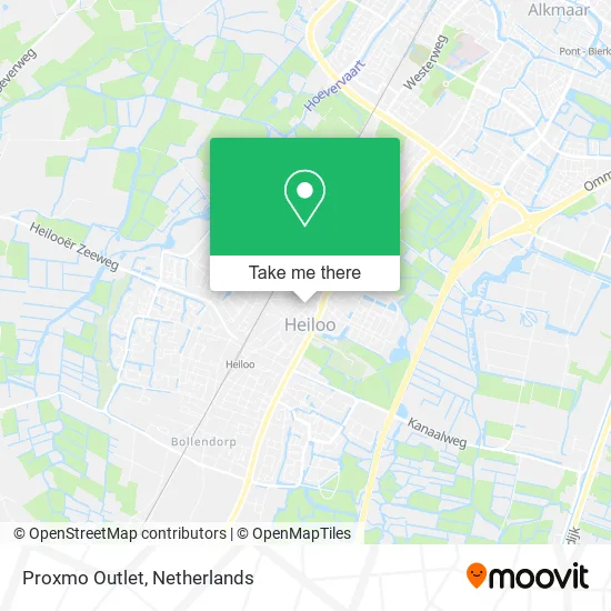 Proxmo Outlet map
