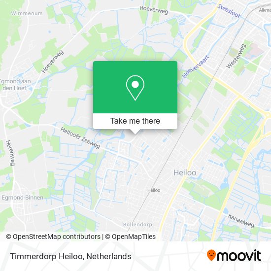 Timmerdorp Heiloo map