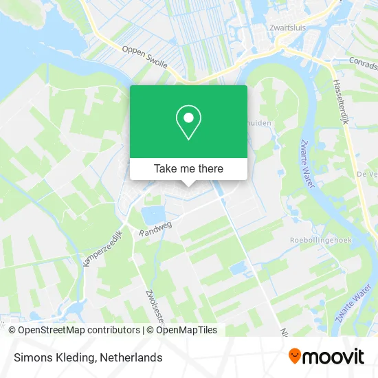 Simons Kleding map