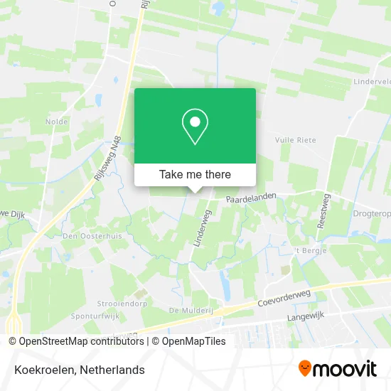 Koekroelen Karte
