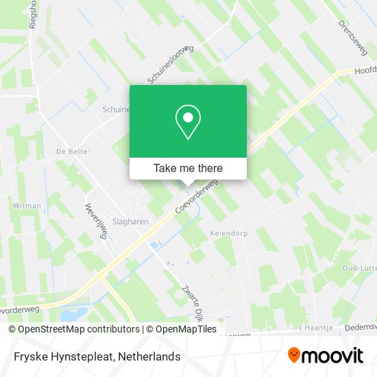 Fryske Hynstepleat map
