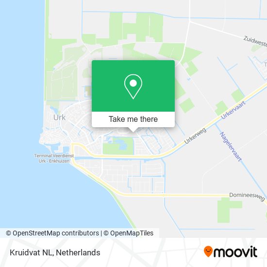 Kruidvat NL map