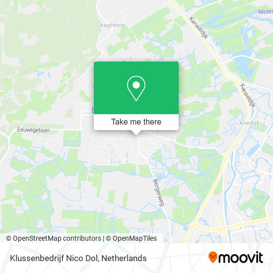Klussenbedrijf Nico Dol map