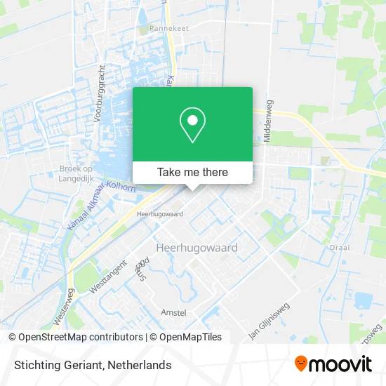 Stichting Geriant map