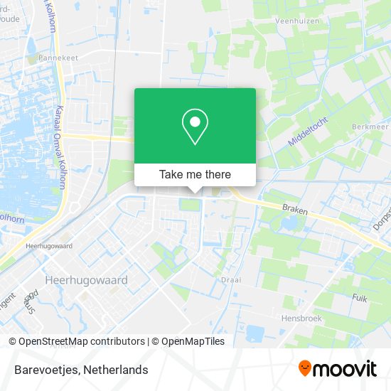 Barevoetjes map