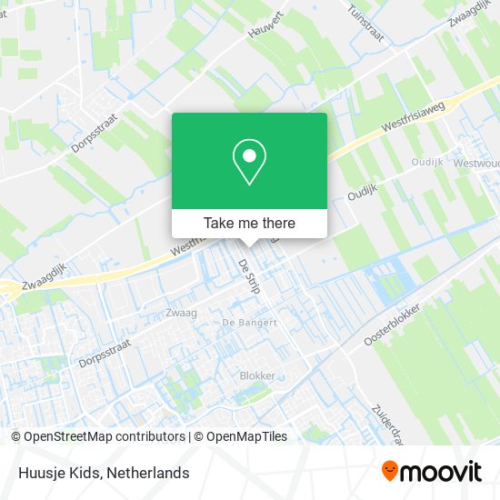 Huusje Kids map