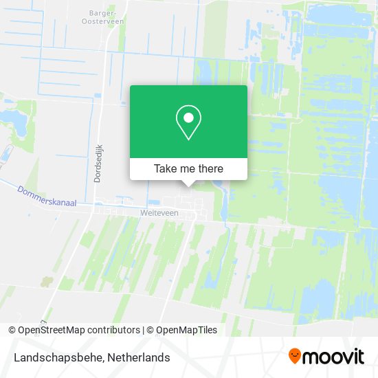 Landschapsbehe map