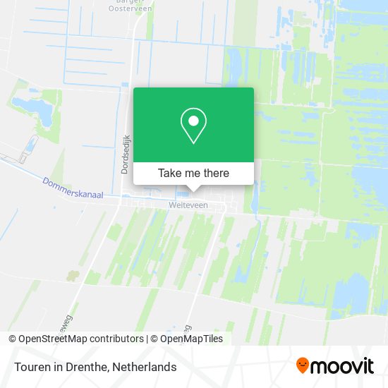 Touren in Drenthe map