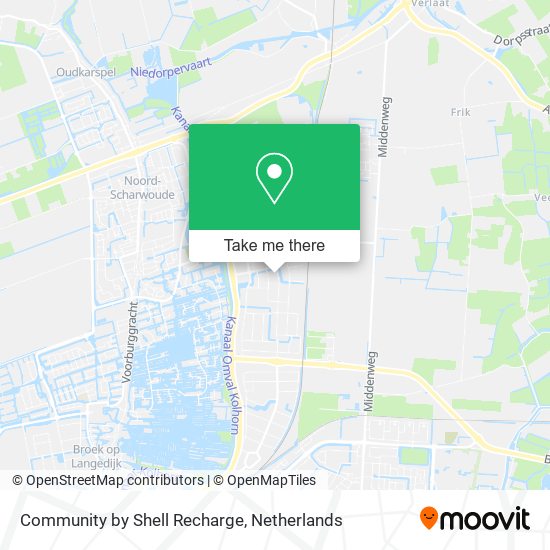 Community by Shell Recharge map