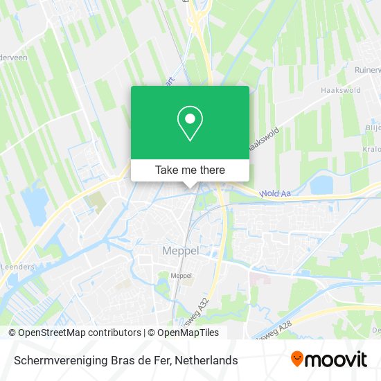 Schermvereniging Bras de Fer map