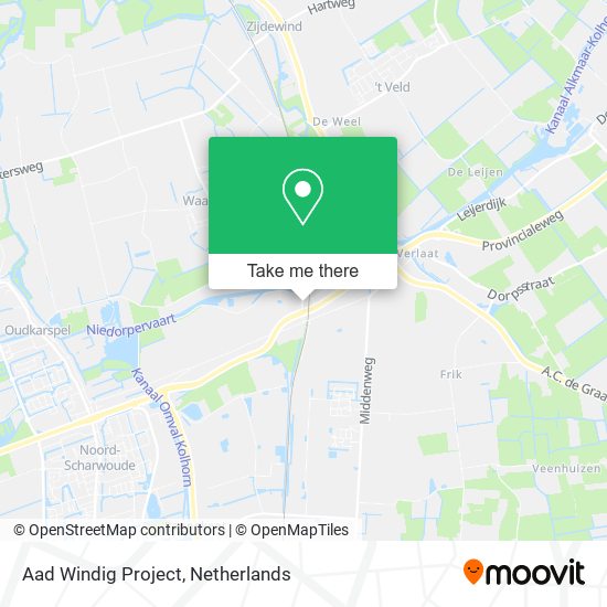 Aad Windig Project map