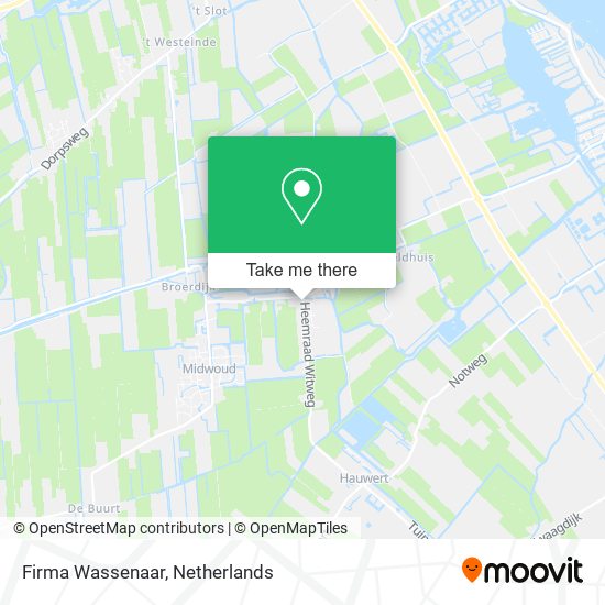 Firma Wassenaar map