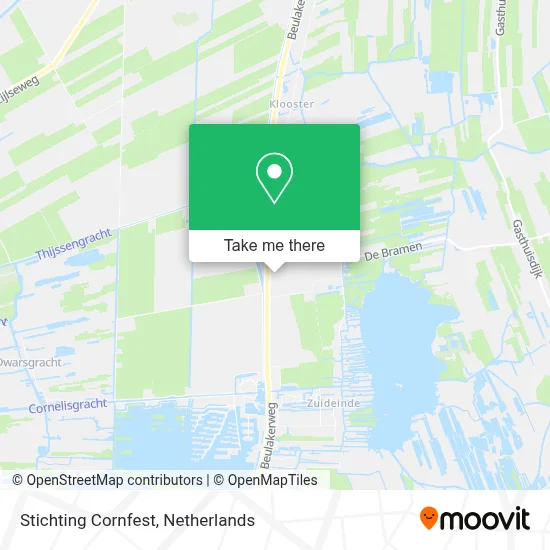 Stichting Cornfest map
