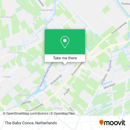 The Baby Conce map