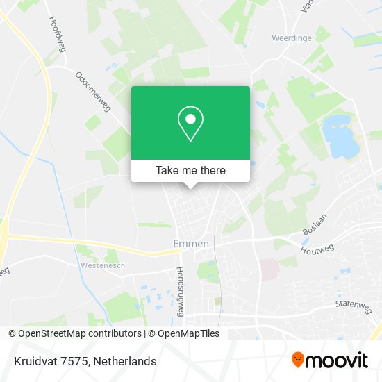 Kruidvat 7575 map