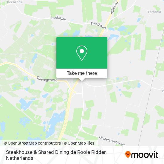 Steakhouse & Shared Dining de Rooie Ridder map