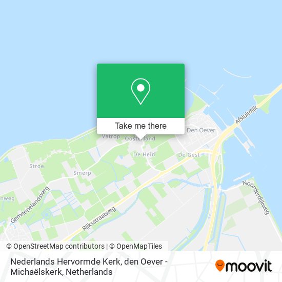 Nederlands Hervormde Kerk, den Oever - Michaëlskerk map