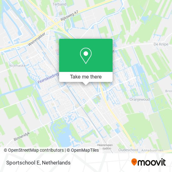 Sportschool E map