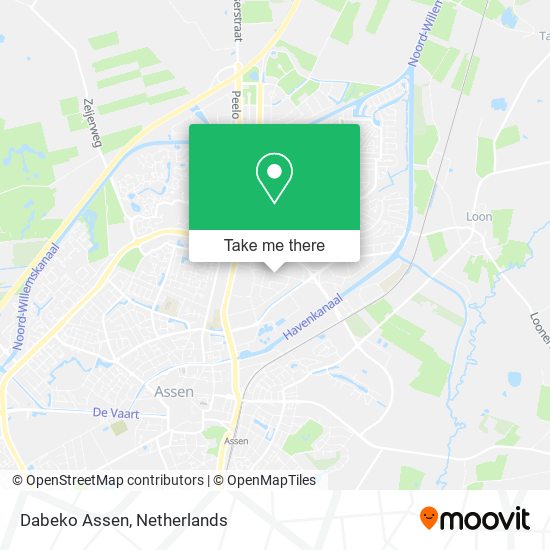 Dabeko Assen map