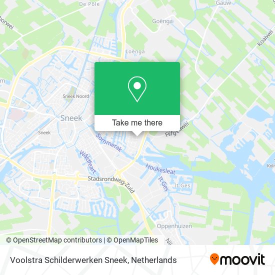 Voolstra Schilderwerken Sneek map