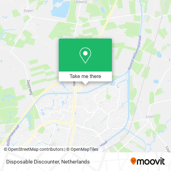 Disposable Discounter map