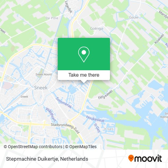 Stepmachine Duikertje map