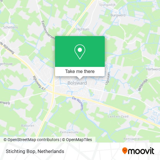 Stichting Bop map
