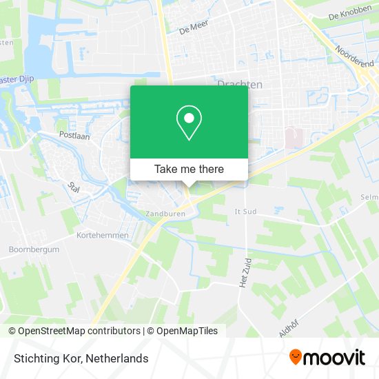 Stichting Kor map