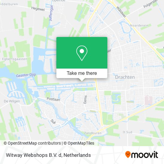 Witway Webshops B.V. d map