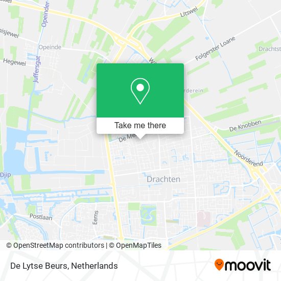 De Lytse Beurs map