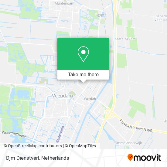 Djm Dienstverl map