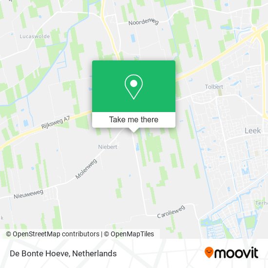 De Bonte Hoeve map