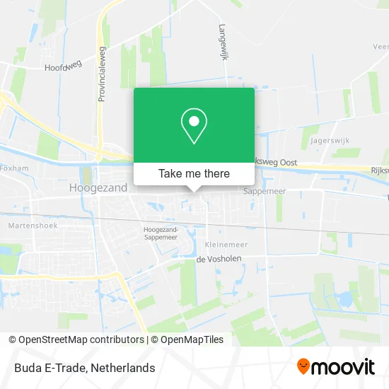 Buda E-Trade map