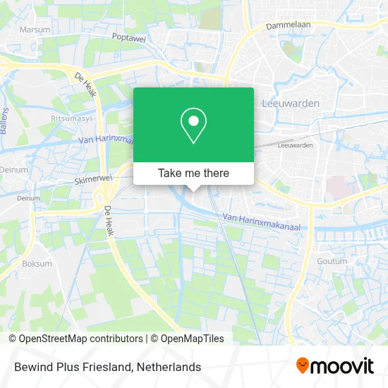Bewind Plus Friesland map