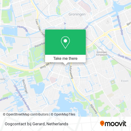 Oogcontact bij Gerard map