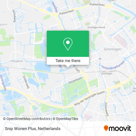 Snip Wonen Plus map