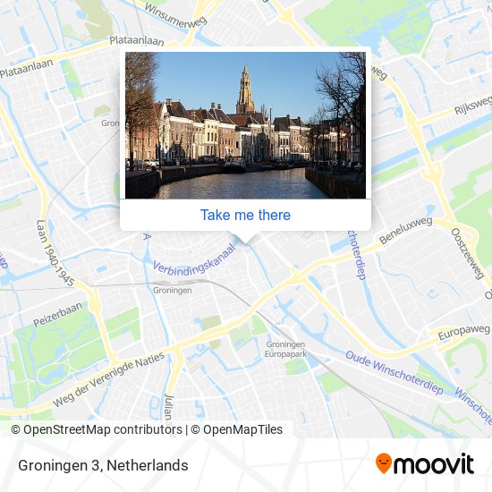 Groningen 3 Karte