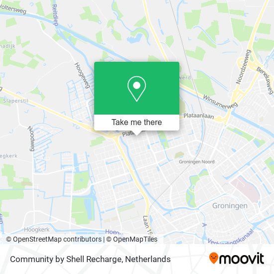 Community by Shell Recharge map