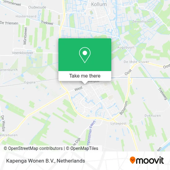 Kapenga Wonen B.V. map