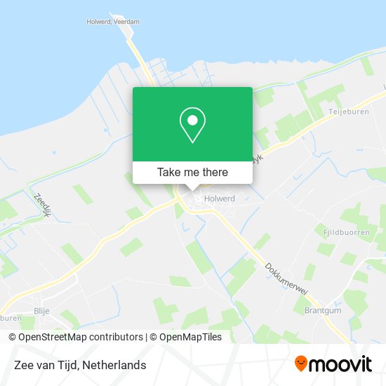 Zee van Tijd Karte