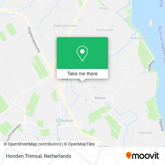 Honden Trimsal map